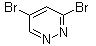 3,5-Dibromopyridazine molecular structure (CAS 1196155-35-7)