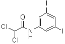 2,2-Dichloro-N-(3,5-diiodophenyl)acetamide molecular structure (CAS 1196501-25-3)