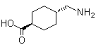 结构式 CAS# 1197-18-8, 反式-氨甲环酸; 反-4-(氨甲基)环己烷甲酸