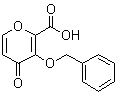 3-Benzyloxy-4-oxo-4H-pyran-2-carboxylic acid molecular structure (CAS 119736-16-2)