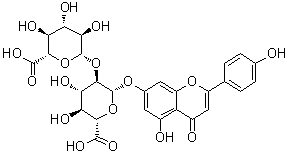 Clerodendrin (glycoside) molecular structure (CAS 119738-57-7)