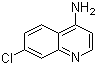 4-Amino-7-chloroquinoline molecular structure (CAS 1198-40-9)