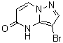 3-Bromopyrazolo[1,5-a]pyrimidin-5(4H)-one molecular structure (CAS 1198569-35-5)