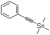 structure of CAS# 1199-95-7, Trimethyl(phenylethynyl)tin