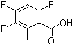 3,4,6-Trifluoro-2-methylbenzoic acid molecular structure (CAS 119916-22-2)