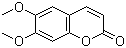 6,7-二甲氧基香豆素分子结构 (CAS 120-08-1)