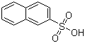 structure of CAS# 120-18-3, Naphthalene-2-sulfonic acid ;2-Naphthalenesulfonic acid