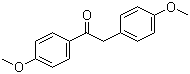 1,2-Bis(4-methoxyphenyl)ethanone molecular structure (CAS 120-44-5)