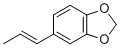 structure of CAS# 120-58-1, Isosafrole;5-[(E)-prop-1-enyl]-1,3-benzodioxole