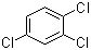 1,2,4-Trichlorobenzene molecular structure (CAS 120-82-1)