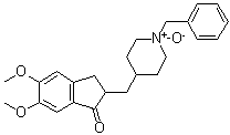 2,3-Dihydro-5,6-dimethoxy-2-[[1-(phenylmethyl)-4-piperidinyl]methyl]-1H-inden-1-one N-oxide molecular structure (CAS 120013-84-5)