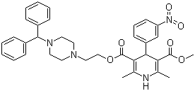 Manidipine molecular structure (CAS 120092-68-4)