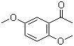 2,5-二甲氧基苯乙酮分子结构 (CAS 1201-38-3)