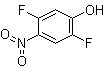 2,5-Difluoro-4-nitrophenol molecular structure (CAS 120103-18-6)