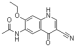 N-(3-Cyano-7-ethoxy-1,4-dihydro-4-oxo-6-quinolinyl)acetamide molecular structure (CAS 1201080-09-2)