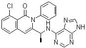 Duvelisib molecular structure (CAS 1201438-56-3)