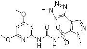 Azimsulfuron molecular structure (CAS 120162-55-2)