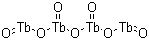 Tetraterbium heptaoxide molecular structure (CAS 12037-01-3)