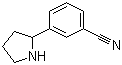 3-(2-Pyrrolidinyl)benzonitrile molecular structure (CAS 1203797-58-3)