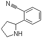 2-(2-Pyrrolidinyl)benzonitrile molecular structure (CAS 1203798-93-9)
