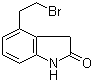 4-(2-Bromoethyl)-2-oxoindole molecular structure (CAS 120427-96-5)