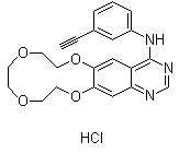 structure of CAS# 1204313-51-8, Icotinib hydrochloride;N-(3-Ethynylphenyl)-7,8,10,11,13,14-hexahydro-[1,4,7,10]tetraoxacyclododecino[2,3-g]quinazolin-4-amine hydrochloride