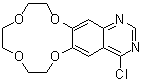 4-Chloro-7,8,10,11,13,14-hexahydro-[1,4,7,10]tetraoxacyclododecino[2,3-g]quinazoline molecular structure (CAS 1204313-58-5)