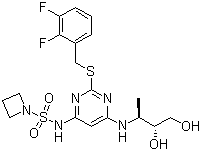 SRT 3190 molecular structure (CAS 1204707-73-2)