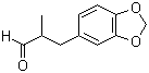 结构式 CAS# 1205-17-0, 胡椒基丙醛; 新洋茉莉醛; 2-甲基-3-(3,4-亚甲基二氧苯基)丙醛