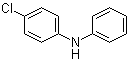 structure of CAS# 1205-71-6, 4-Chloro-N-phenylaniline;N-Phenyl-4-chloroaniline; N-p-Chlorophenylaniline; NSC 231508; p-Anilinochlorobenzene; p-Chlorodiphenylamine