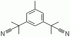 3,5-Bis(2-cyanoprop-2-yl)toluene molecular structure (CAS 120511-72-0)