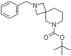 2-(Phenylmethyl)-2,6-diazaspiro[3.5]nonane-6-carboxylic acid tert-butyl ester molecular structure (CAS 1206969-43-8)