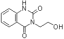3-(2-羟基乙基)-2,4(1H,3H)-喹唑啉二酮分子结构 (CAS 1207-75-6)