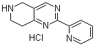 5,6,7,8-Tetrahydro-2-(2-pyridinyl)pyrido[4,3-d]pyrimidine hydrochloride molecular structure (CAS 1207175-11-8)