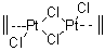 (二乙烯)四氯化二铂分子结构 (CAS 12073-36-8)