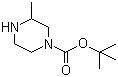 4-N-Boc-2-Methyl-piperazine molecular structure (CAS 120737-59-9)