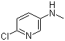 structure of CAS# 120739-84-6, 6-Chloro-N-methyl-3-pyridinamine;5-Aminomethyl-2-chloropyridine