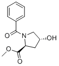 structure of CAS# 120806-96-4, (2S,4R)-Methyl 1-benzoyl-4-hydroxypyrrolidine-2-carboxylate