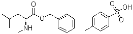 N-Methyl-D-leucine phenylmethyl ester 4-methylbenzenesulfonate (1:1) molecular structure (CAS 1208162-98-4)