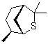 (1S,4S,5S)-4,7,7-三甲基-6-硫杂双环[3.2.1]辛烷分子结构 (CAS 1208985-45-8)