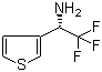 (alphaS)-alpha-(Trifluoromethyl)-3-thiophenemethanamine molecular structure (CAS 1209050-27-0)