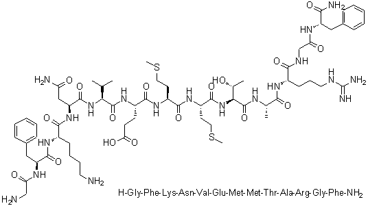 Manduca sexta allatotropin molecular structure (CAS 120928-88-3)