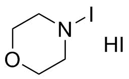 N-碘吗啉氢碘酸盐分子结构 (CAS 120972-13-6)