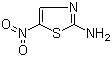 2-氨基-5-硝基噻唑分子结构 (CAS 121-66-4)