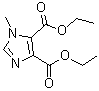 1-Methyl-1H-imidazole-4,5-dicarboxylic acid diethyl ester molecular structure (CAS 1210-92-0)