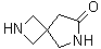 结构式 CAS# 1211515-65-9, 2,6-二氮杂螺[3.4]辛烷-7-酮