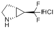 (1R,5R,6R)-6-(trifluoromethyl)-2-azabicyclo[3.1.0]hexane hydrochloride molecular structure (CAS 1212116-72-7)