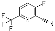 3-Fluoro-6-(trifluoromethyl)-2-pyridinecarbonitrile molecular structure (CAS 1214348-68-1)