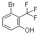 3-Bromo-2-(trifluoromethyl)phenol molecular structure (CAS 1214352-26-7)