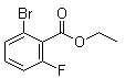2-Bromo-6-fluorobenzoic acid ethyl ester molecular structure (CAS 1214362-62-5)
